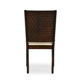 York Fabric Dining Chair (Antique Cherry)