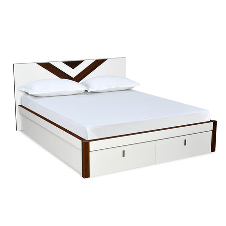 Orion Premier Bed with Hydraulic Storage (White)