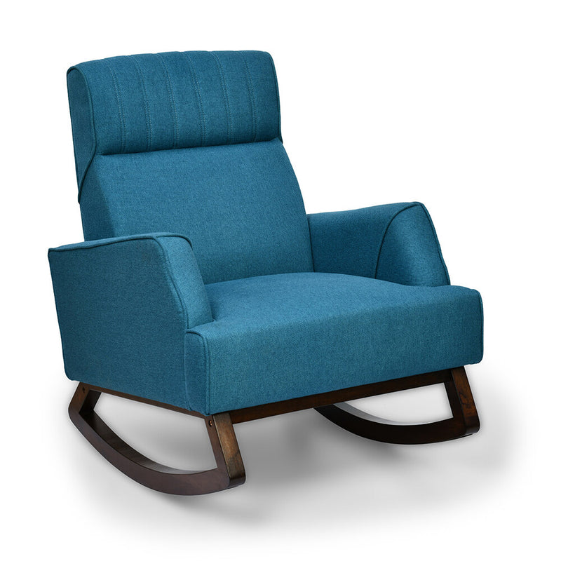 Nilkamal Ezio Rocking Arm Chair (Teal)