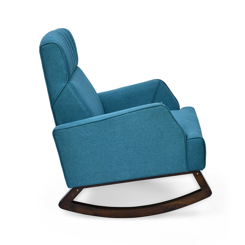 Nilkamal Ezio Rocking Arm Chair (Teal)