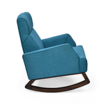 Ezio Rocking Arm Chair (Teal)