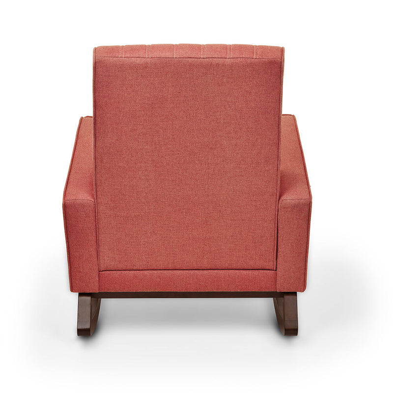 Ezio Rocking Arm Chair (Peach)