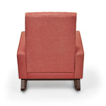 Ezio Rocking Arm Chair (Peach)