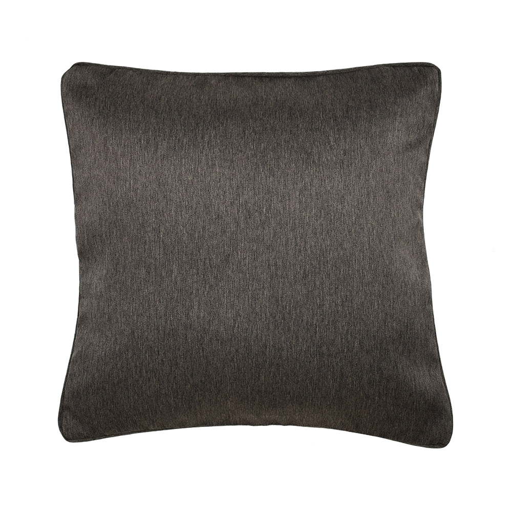 Ariana Visto Solid Polyester 16' x 16' Cushion Cover (Brown)