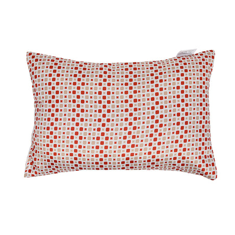 Ariel Organic Essence Polyester 12" x 18" Filled Cushion (Rust)