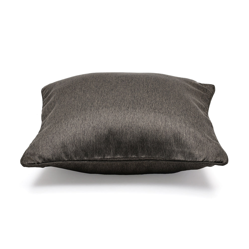 Ariana Visto Solid Polyester 16' x 16' Cushion Cover (Brown)