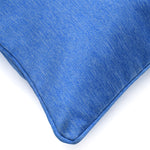 Ariana Visto Solid Polyester 16' x 16' Cushion Cover (Dark Blue)