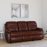 Wilson 3 Seater Electric Recliner (Caramel)