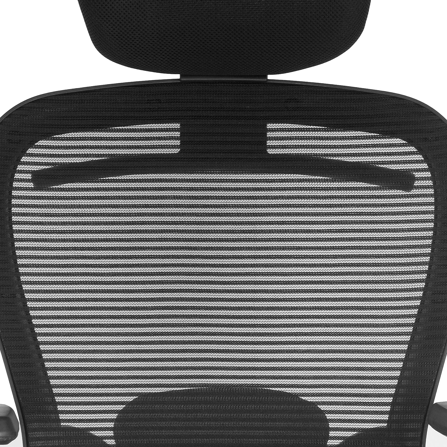 Alba High Black Mesh Chair (Black)