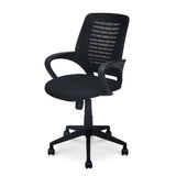 Astor Mid Back Mesh Office Chair (Black)