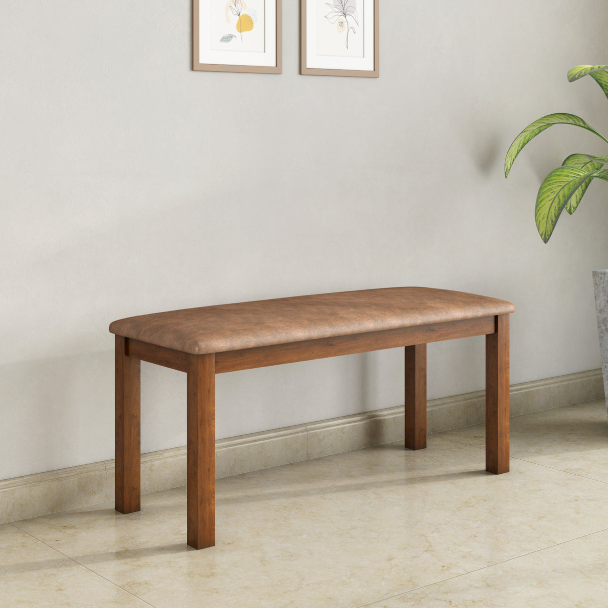 Arnold Dining Bench (Walnut)