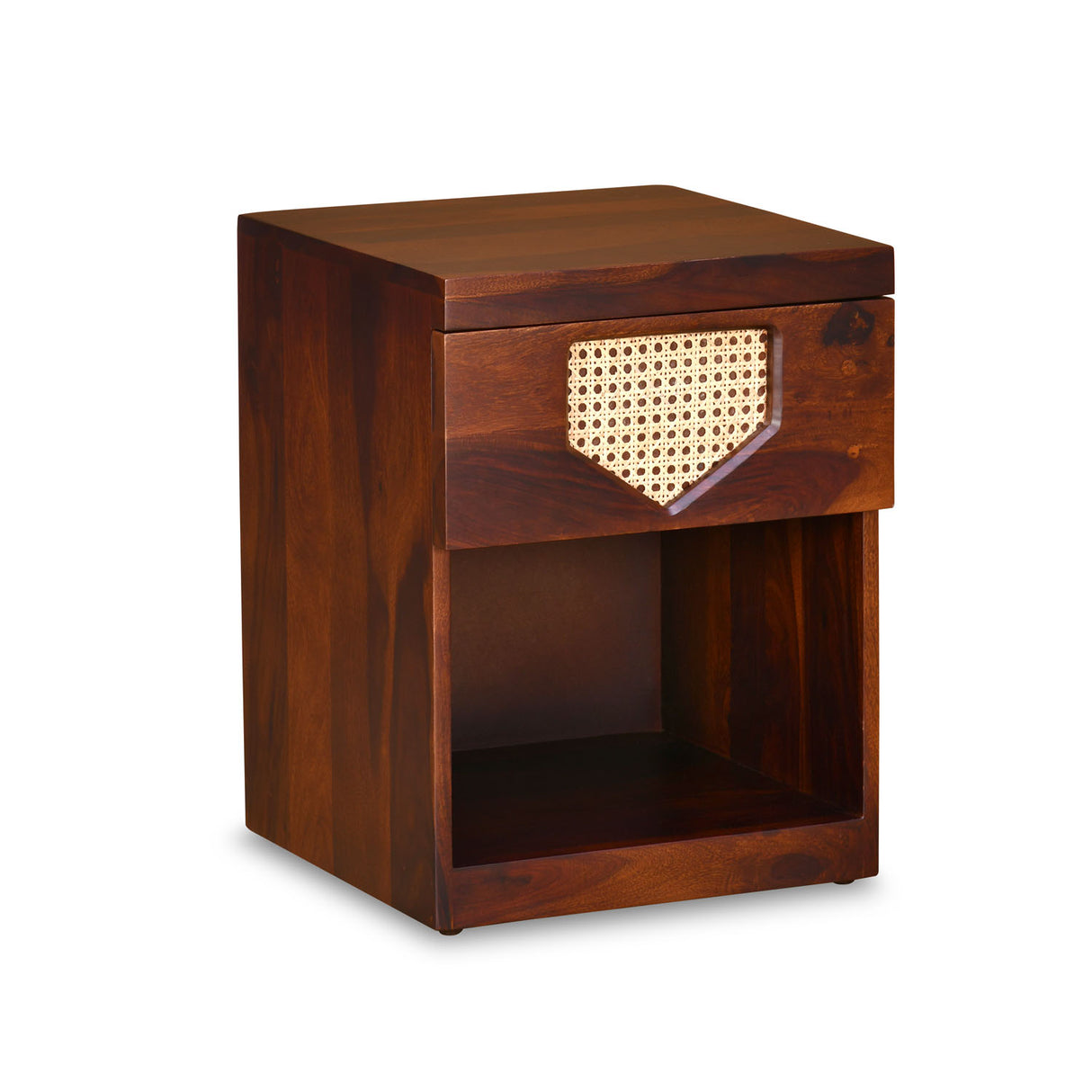 Bolivia Solid Wood Nightstand (Wenge)