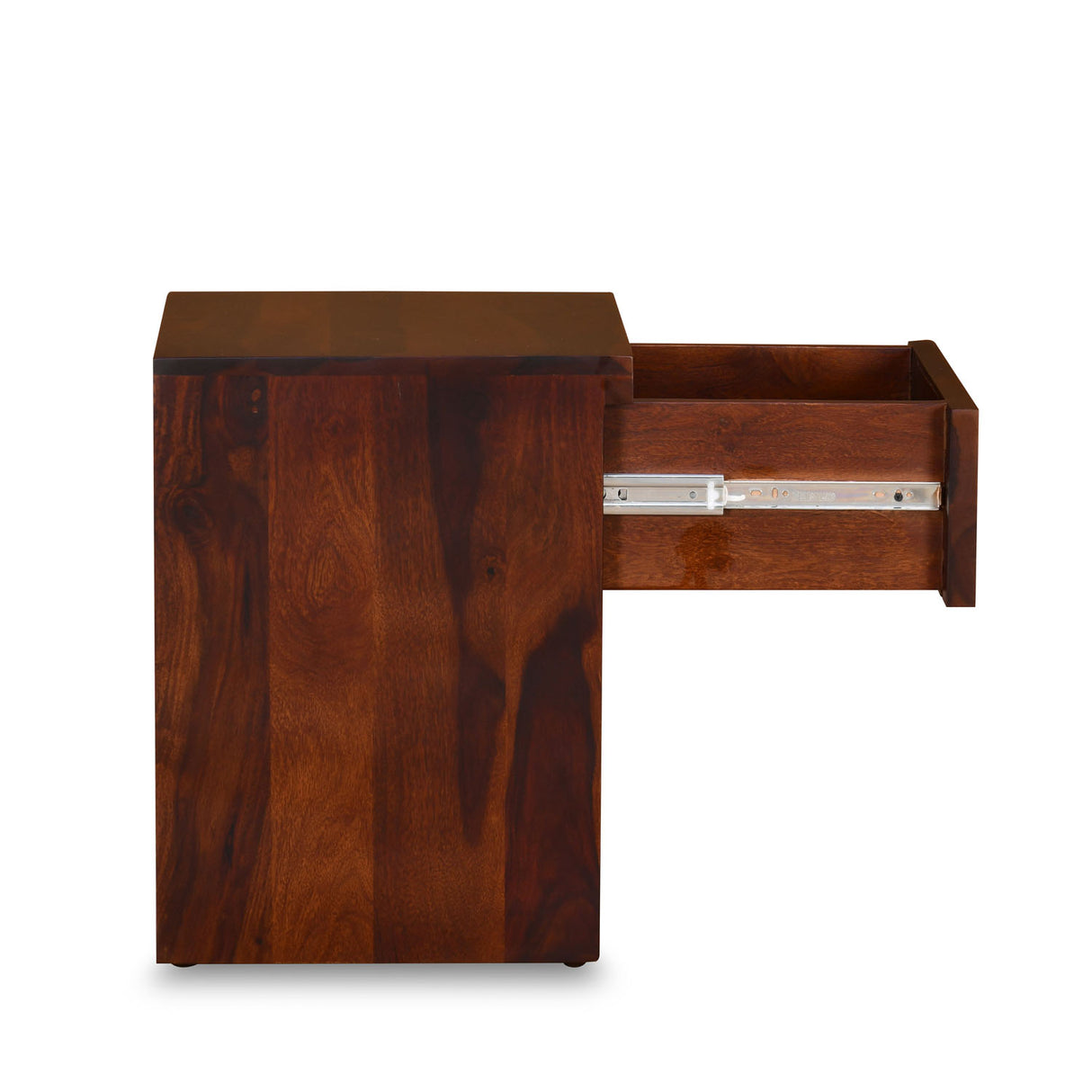 Bolivia Solid Wood Nightstand (Wenge)