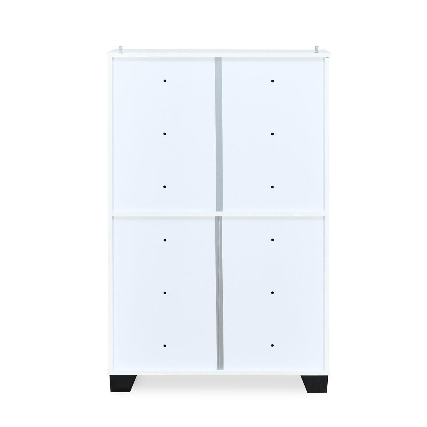 Caren Engineered Wood Big Shoe Cabinet (White)