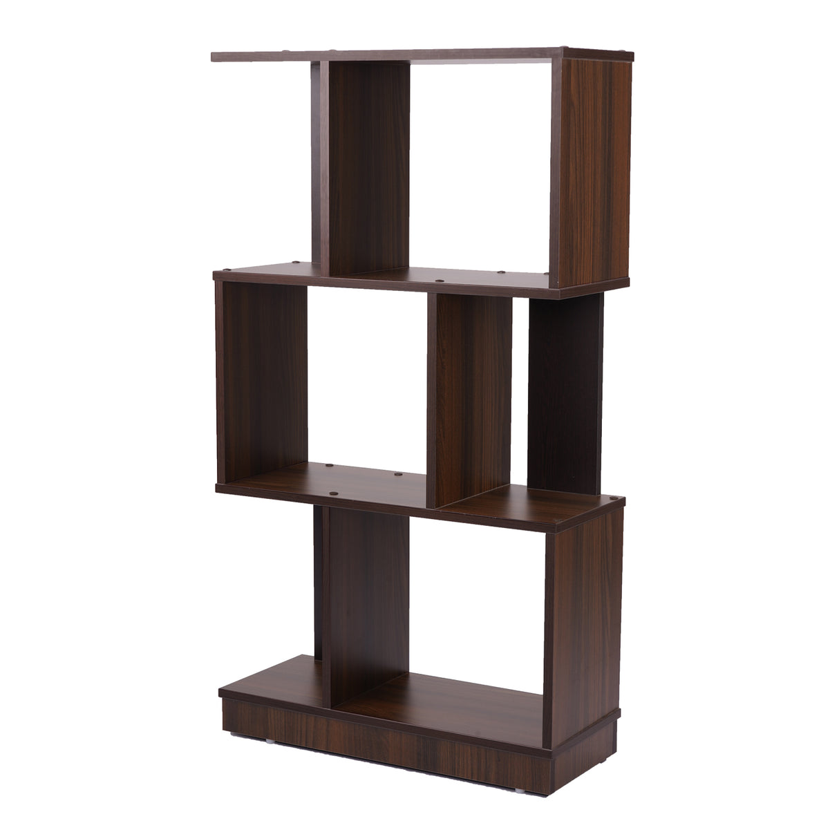 Checkers 3 Tier Book Shelf (Walnut)