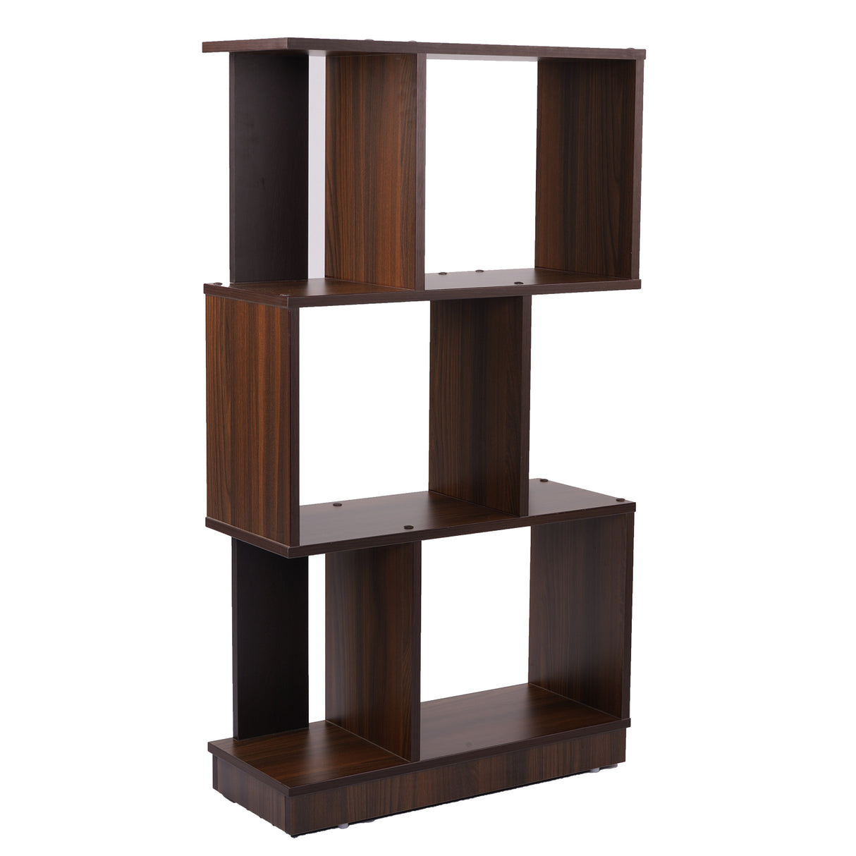 Checkers 3 Tier Book Shelf (Walnut)