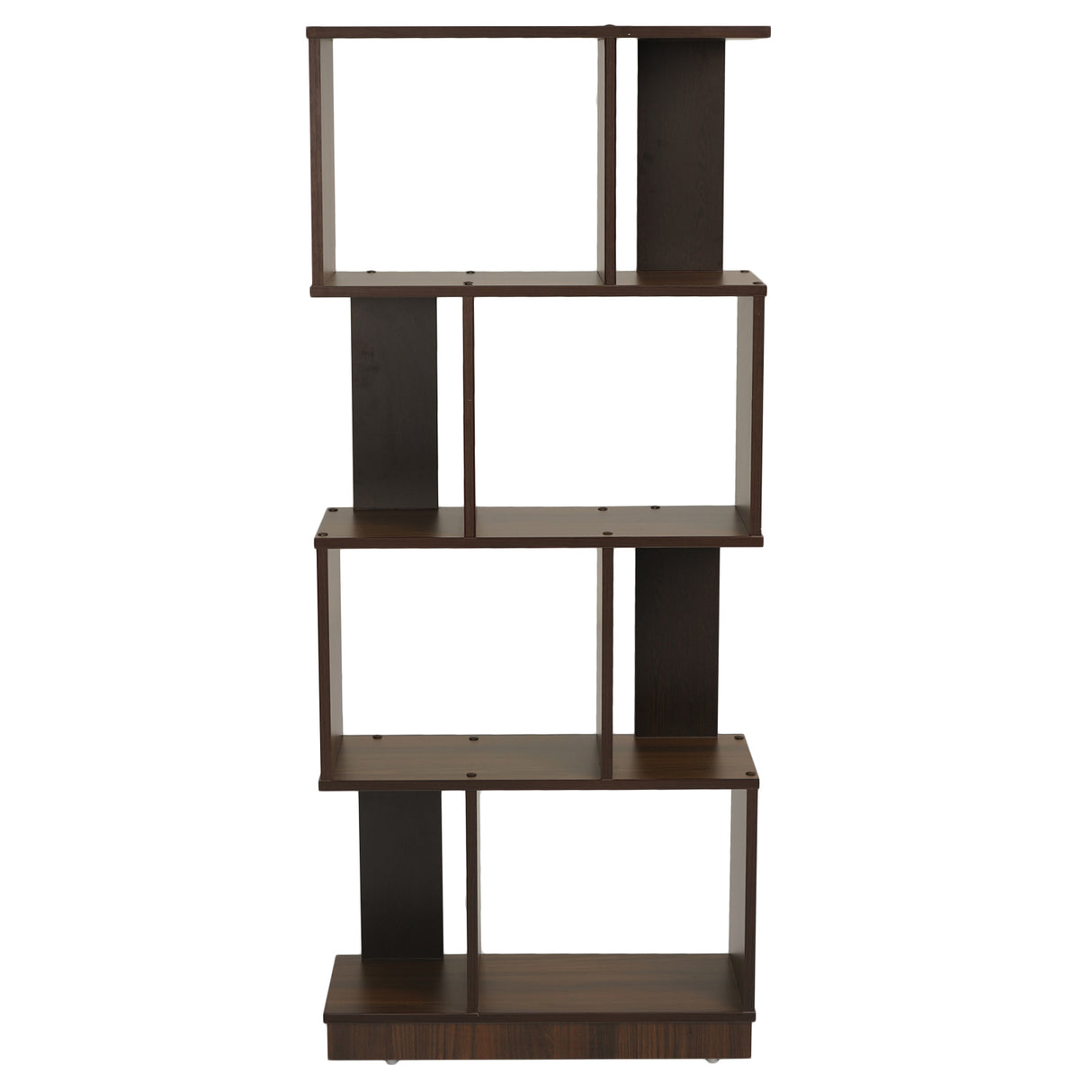 Checkers 4 Tier Book Shelf (Walnut)