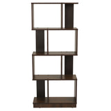 Checkers 4 Tier Book Shelf (Walnut)