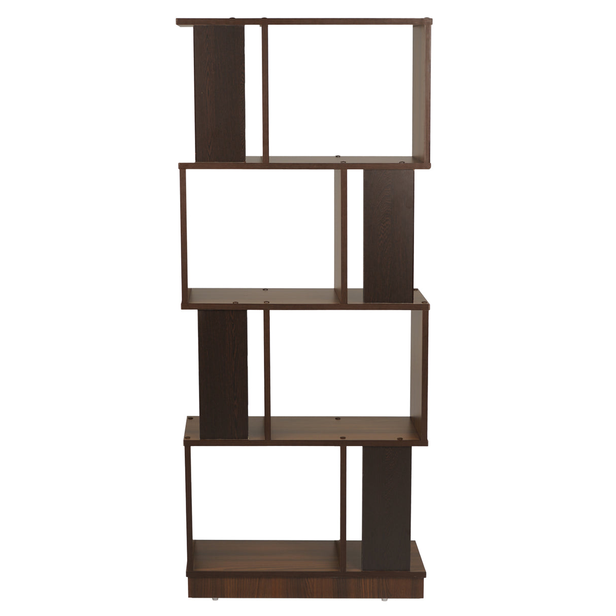 Checkers 4 Tier Book Shelf (Walnut)