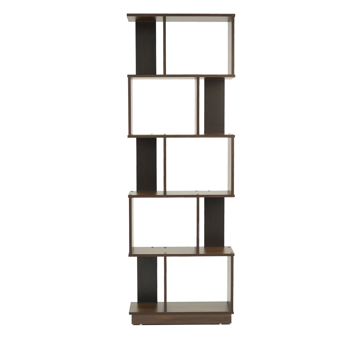 Checkers 5 Tier Book Shelf (Walnut)