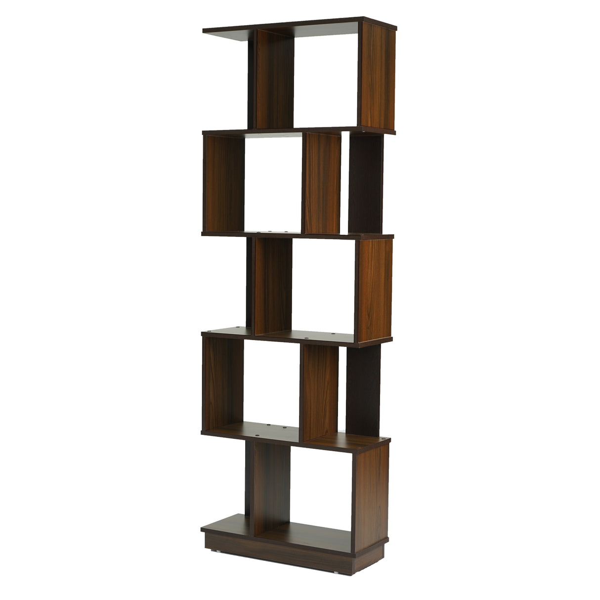 Checkers 5 Tier Book Shelf (Walnut)