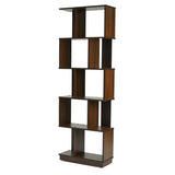 Checkers 5 Tier Book Shelf (Walnut)