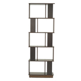 Checkers 5 Tier Book Shelf (Walnut)