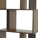 Checkers 5 Tier Book Shelf (Walnut)