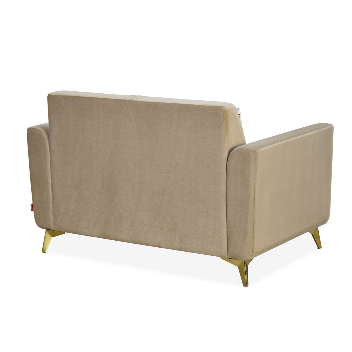 Cooper 2 Seater Fabric Sofa (Beige)