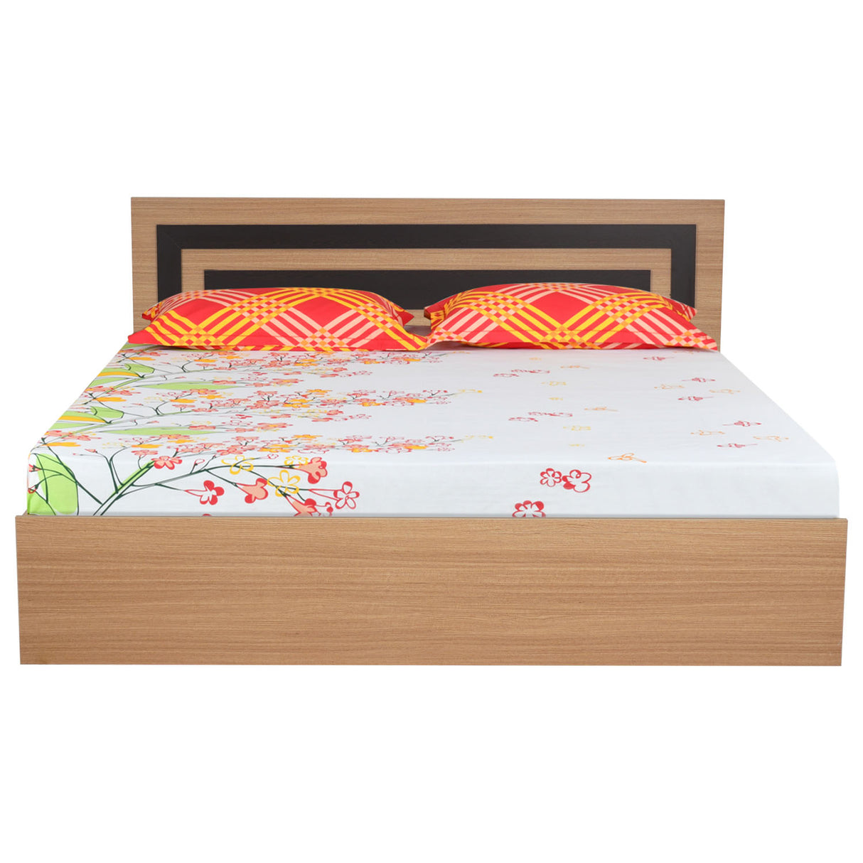 Cyril King Bed (Urban Teak)