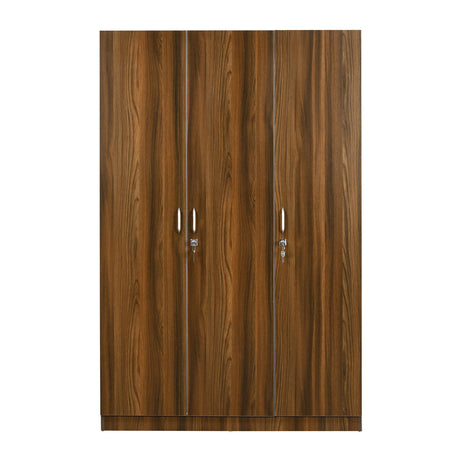 Dexter 3 Door Wardrobe (Classic Walnut)