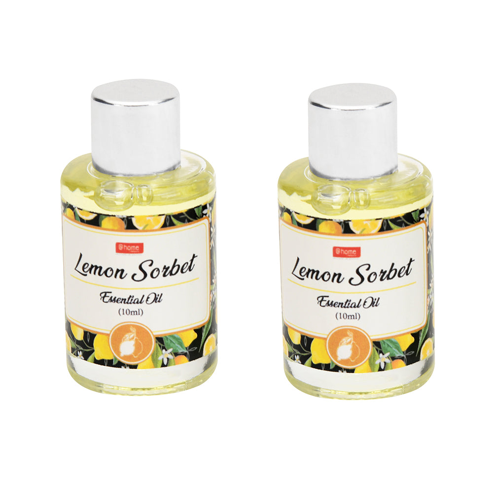 Lemon Sorbet Essential Oil Set of 2 (10 ml each, Yellow)