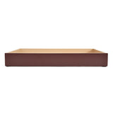 MDF Rectangular Large Serving Tray (Brown & Beige)