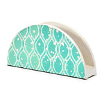 Printed Wooden MDF Napkin Holder (Seagreen)