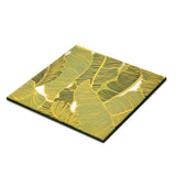 Printed MDF Wooden Trivet (Green)