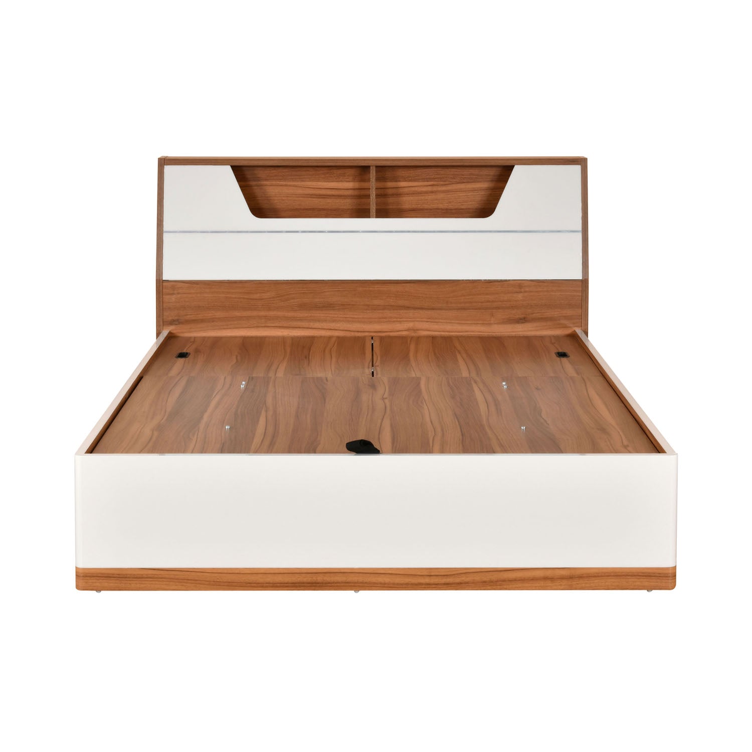 Eternal King Bed With Hydraulic Storage (Teak)