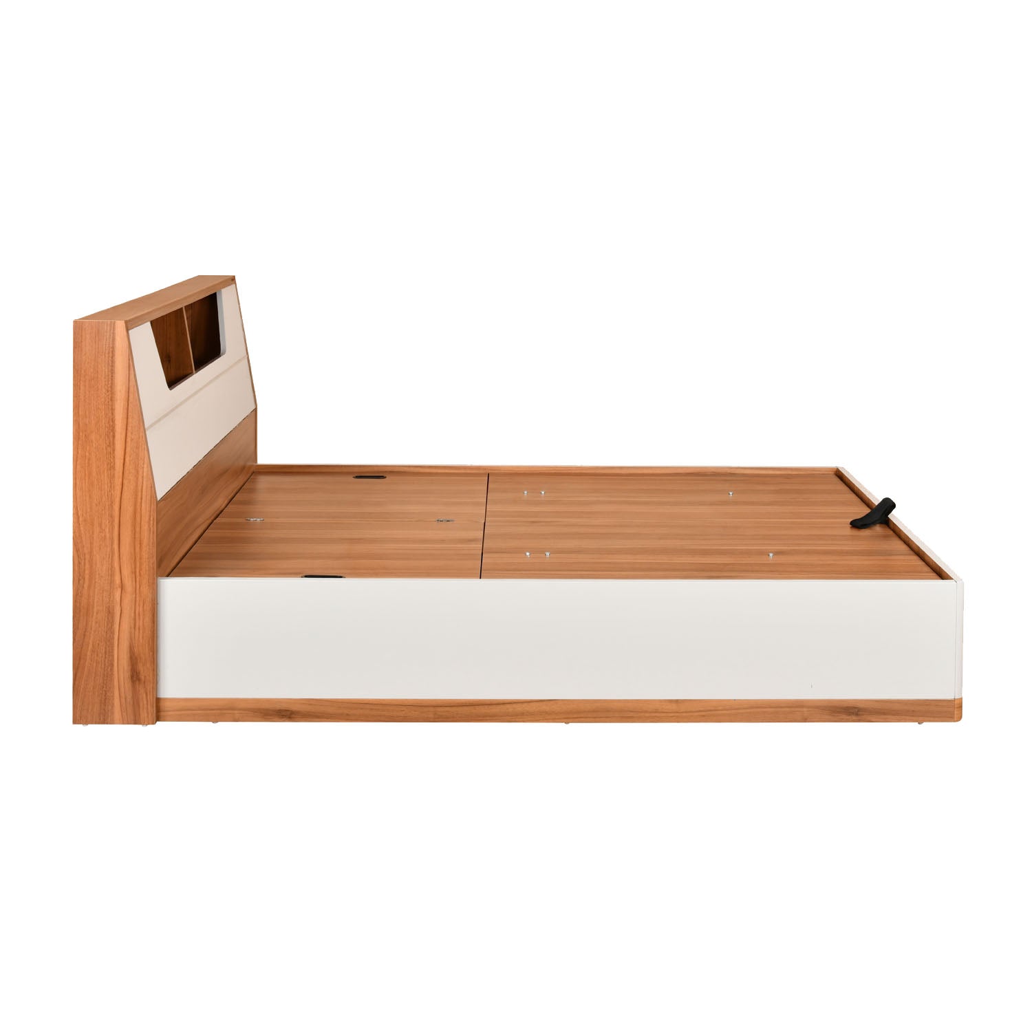 Eternal King Bed With Hydraulic Storage (Teak)