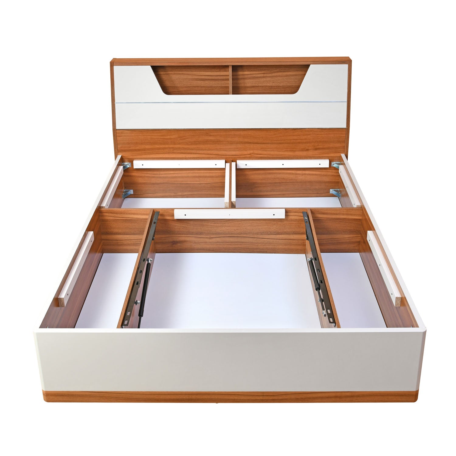 Eternal King Bed With Hydraulic Storage (Teak)