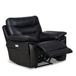 Bakewell 1 Seater Leather Electric Recliner (Brown)