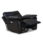 Bakewell 1 Seater Leather Electric Recliner (Brown)