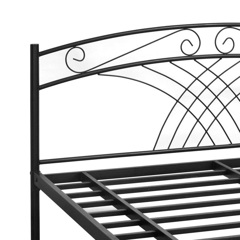 Nimbo Metal King Bed (Black)