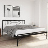 Ursa Metal King Bed (Black)