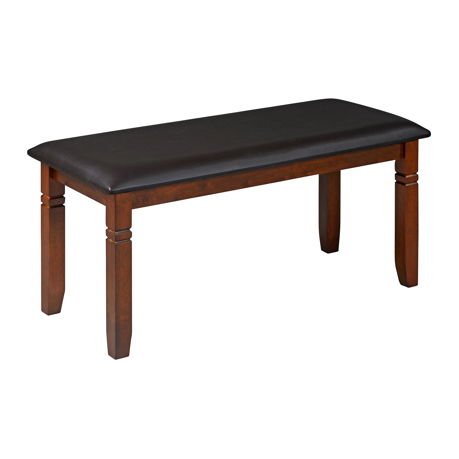 Floret 4 Seater Dining Bench (Walnut)