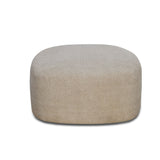 Arias by Lara Dutta Giorgio Fabric Ottoman (Light Brown)