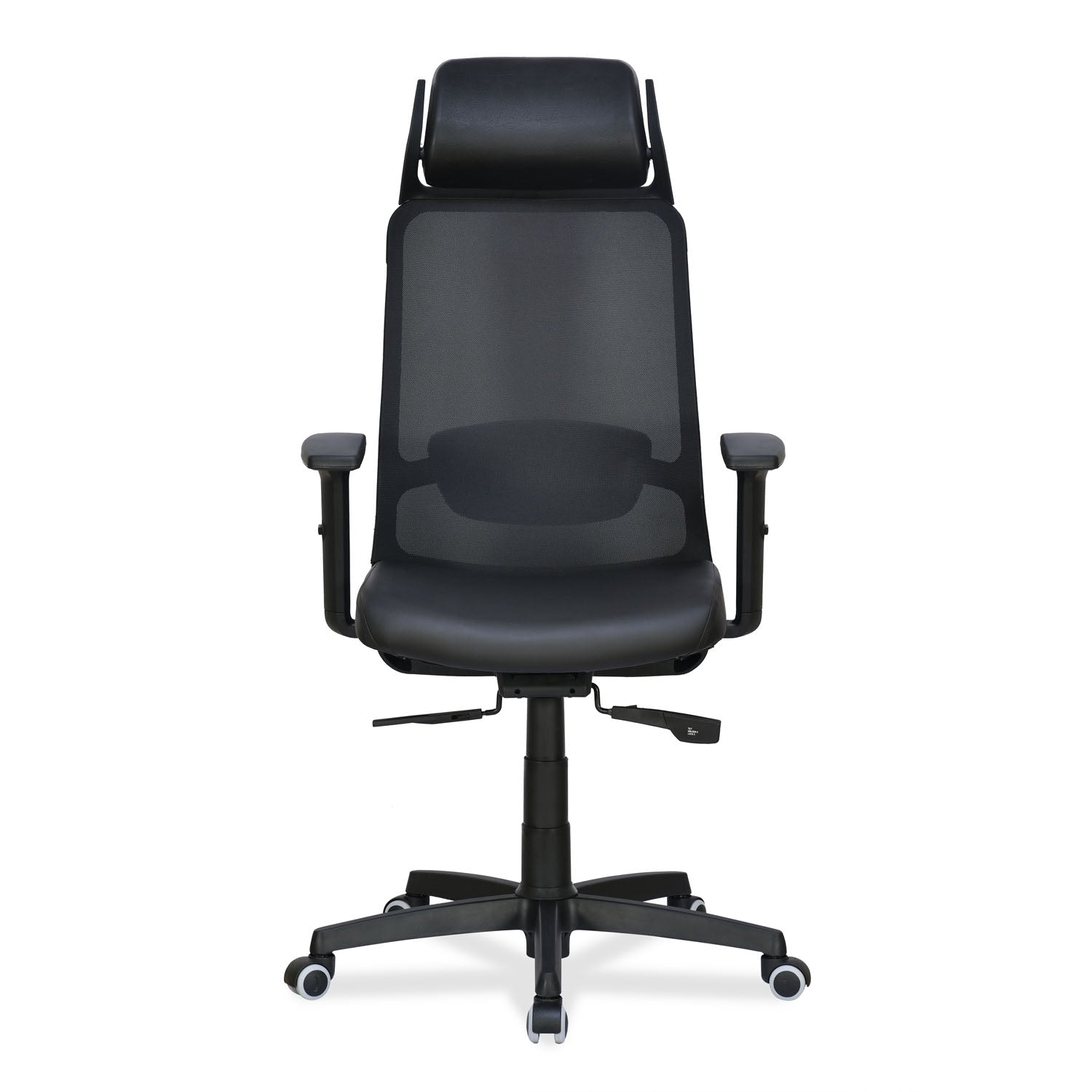 Glory High Back Leatherette Chair (Black)