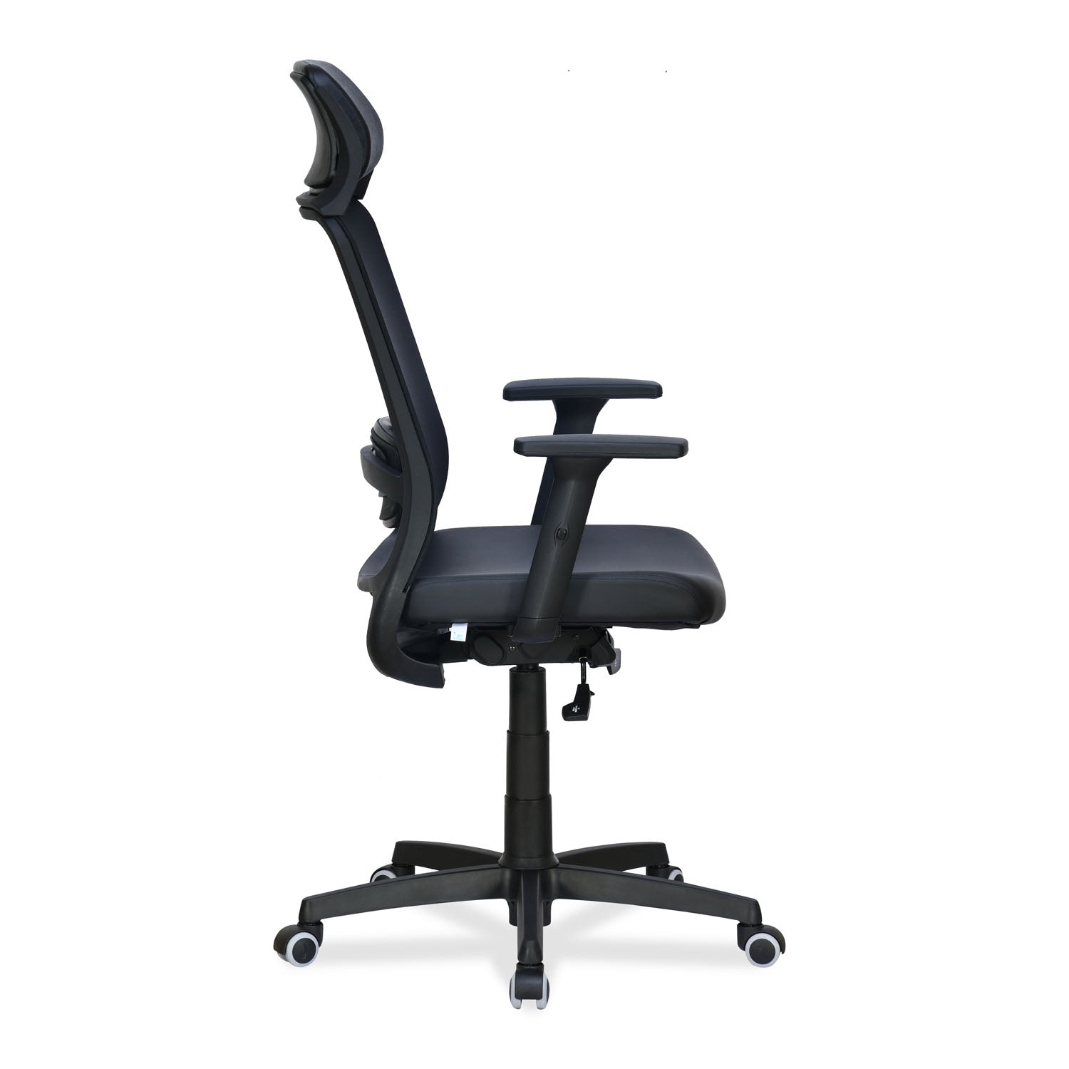 Glory High Back Leatherette Chair (Black)