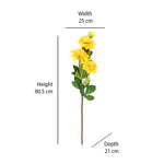 Dahlia Artificial Stick (Yellow)