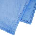 Arliss Gradation Polyester Double Blanket (Blue)