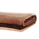 Arliss Gradation Polyester Single Blanket (Brown)