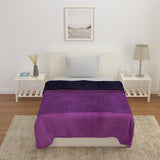 Arliss Gradation Polyester Single Blanket (Purple)